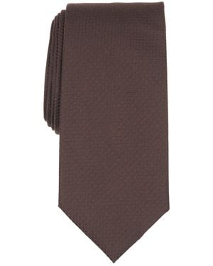 Michael Kors Millen Solid Classic Tie - Brown