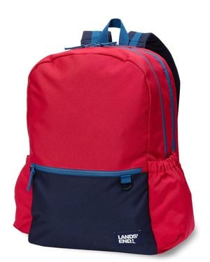 Lands' End Kids Techpack Large Backpack - Red