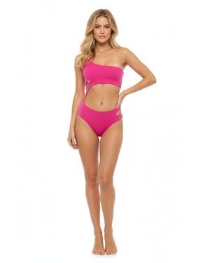 Jendue Ocean Cutout Swimwear - Pink