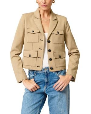 Central Park West Paulie 4 Pocket Jacket - Blue