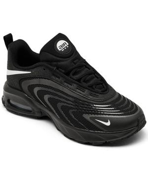 Nike Big Kids' Air Max Fire Casual Sneakers From Finish Line - Black
