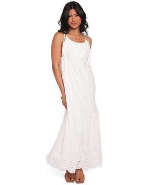 Petal & Pup Sharlice Maxi Dress - White