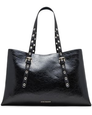 Steve Madden Bhaley Large Tote Bag - Black