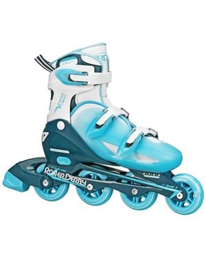 Roller Derby V-tech 500 Inline Skates Large (6-9) - Blue