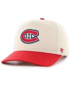 '47 Cream/red Montreal Canadiens Logo Hitch Adjustable Hat