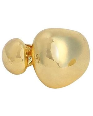 SOH The Semi-chunky Finger Ring - Metallic
