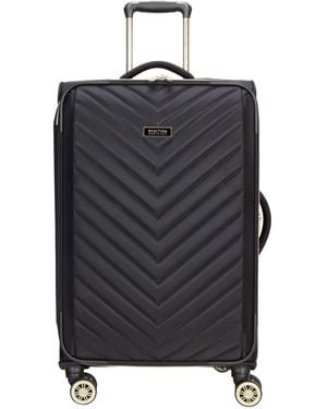 Kenneth Cole Lexington Large Expandable Softside Check-in Spinner - Black