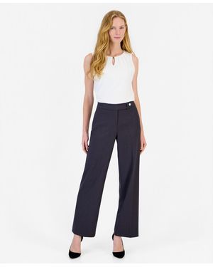 Jones New York High Rise Pants - Blue