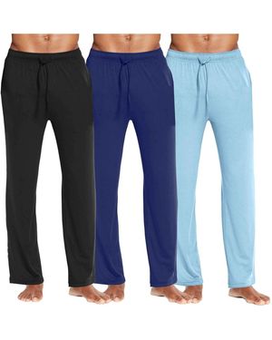 Galaxy By Harvic Classic Lounge Pants - Blue