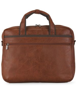 Bugatti 16.25" Briefcase - Brown