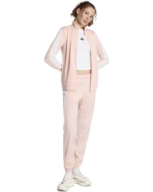 adidas Tricot 3-stripes Track Jacket - White