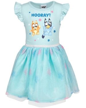 Bluey Y Girls Bingo Dress To - Blue