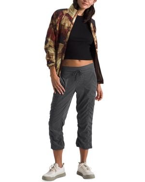 The North Face Aphrodite 2.0 Flashdry Capri Pants - Gray