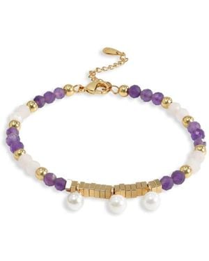 Retro Chic Poseidon Bracelet - Metallic