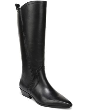 27 EDIT Naturalizer Brooke Western Zipper Tall Boots - Black