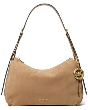 Michael Kors Nolita Top Zip Convertible Large Shoulder Bag - Brown