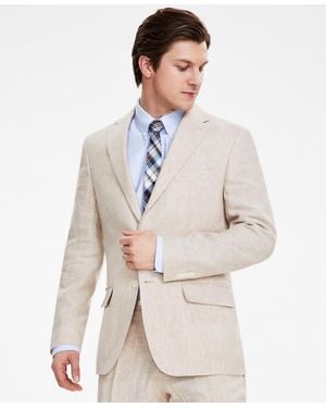 Tommy Hilfiger Modern-fit 100% Linen Sport Coat - White
