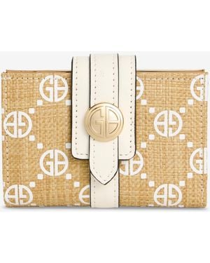 Giani Bernini Framed Indexer Leather Wallet - Metallic