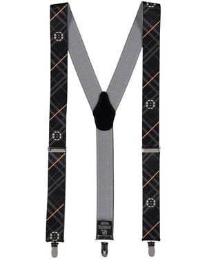 Eagles Wings Boston Bruins Suspenders - Black