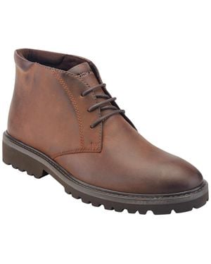 Rockport Merrick Waterproof Lace-up Suede Chukka Boots - Brown