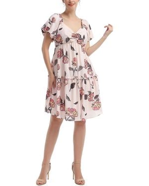 Kimi + Kai Kimi + Kai Maternity Anouk Nursing A-line Dress - Pink