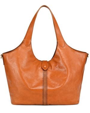Old Trend Marigold Large Tote Bag - Brown