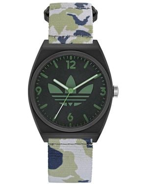 adidas Analog Quartz Watch With Fabric Bracelet - Multicolor