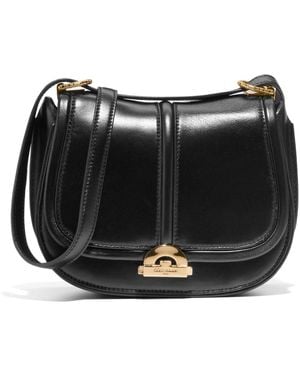 Cole Haan Celenea Mini Saddle Satchel Bag - Black