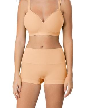 Underoutfit Smoothing At Waist Boyshort - Natural