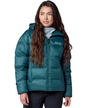 Marmot Guides Big-baffled Puffer Hooded Jacket - Green