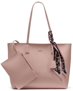DKNY Saige East-west Large Tote Bag - Pink