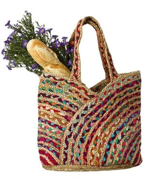 Uncommon Goods Sari Carry-all Bag - White