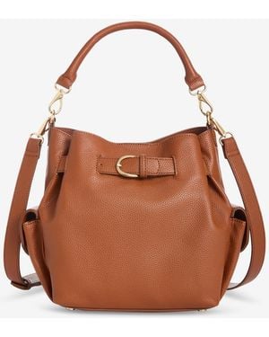 On 34th Somynn Solid Large Handbag - Brown