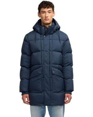 Pajar Teneca Puffer Walker With Removable Hood - Blue