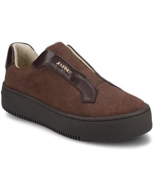 Journee Collection Pheobe Flexible Slip-on Sneakers - Brown