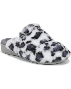Vionic Gemma Ii Mule Slippers - Gray