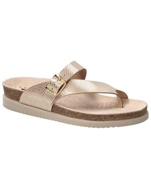 Mephisto Helen Metallics Leather Sandal - Multicolor