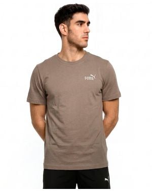 PUMA Essential Small Logo T-shirt - Brown