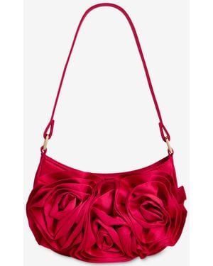 INC International Concepts Avahh Sculpted Clutch - Red