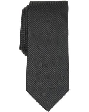 Alfani Wolfe Slim Tie - Gray