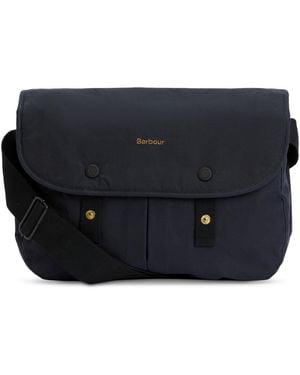 Barbour Transport Reiver Crossbody Bag - Black