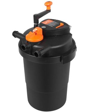 SUGIFT 2000 Gallon Bio Pressure Pond Filter - Black