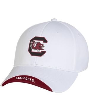 Under Armour South Carolina Gamecocks Sideline Blitzing Accent Iso-chill Flex Hat - White