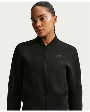 Nike Sportswear Front-zip Tech Fleece Jacket - Black