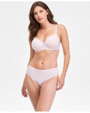 Natori Cloud Comfort Back Smoothing T Shirt Bra Bliss Bare Cotton Hipster Underwear - Multicolor