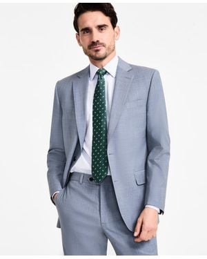 Brooks Brothers B By Wool-blend Stretch Classic-fit Suit Separates Jacket - Blue