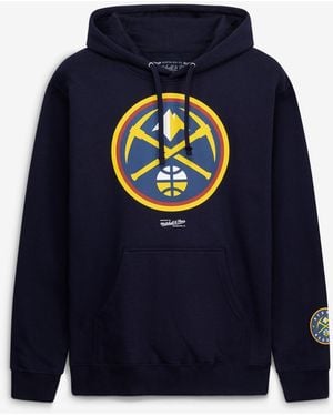 Mitchell & Ness Denver nuggets Fleece Hoodie - Blue