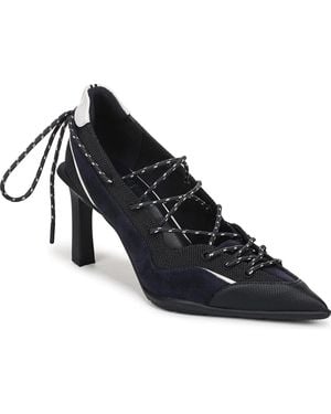 Naturalizer Zyra Pointed-toe Lace-up Pumps - Black