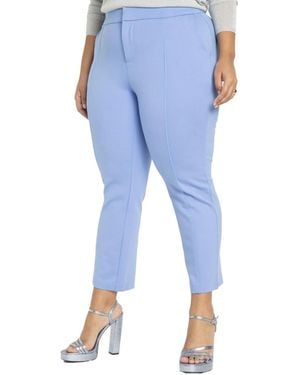 Eloquii The Ultimate Stretch Slim Leg Pant - Blue
