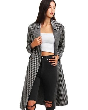 Belle & Bloom Save My Love Wool Coat - Black
